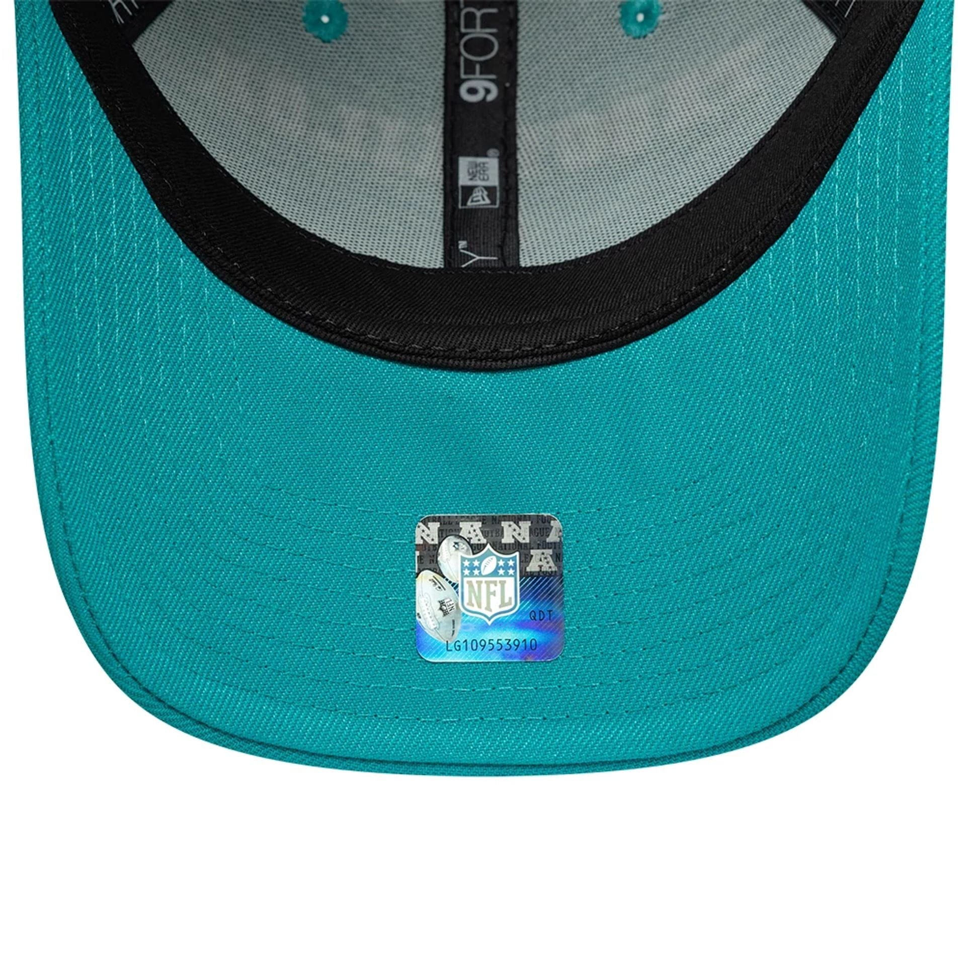This is a Miami Dolphins NFL Tua Tagovailoa Turquoise 9FORTY Adjustable Cap 7
