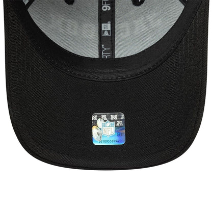 This is a Baltimore Ravens NFL Lamar Jackson Black 9FORTY Adjustable Cap 7