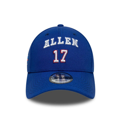 This is a Buffalo Bills NFL Josh Allen Blue 9FORTY Adjustable Cap 2