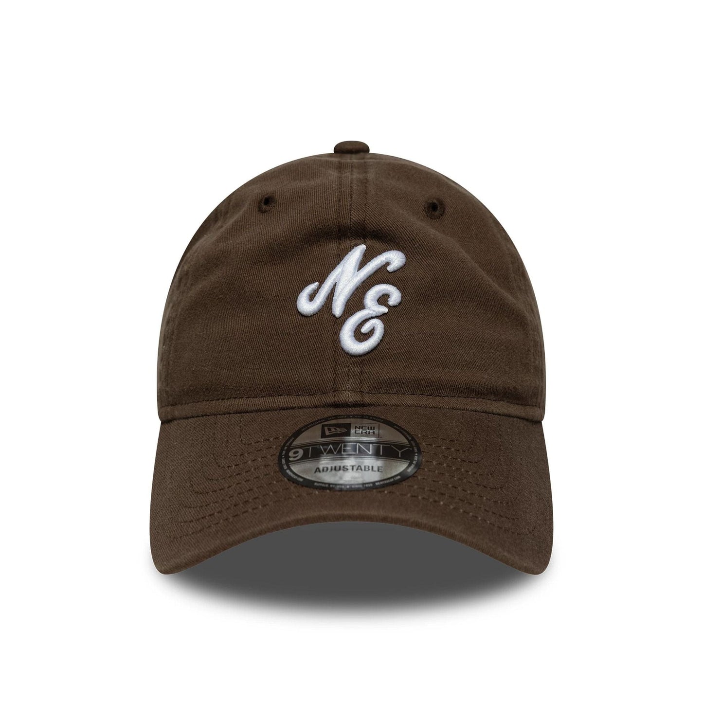 This is a New Era Dark Brown 9TWENTY Adjustable Cap 2