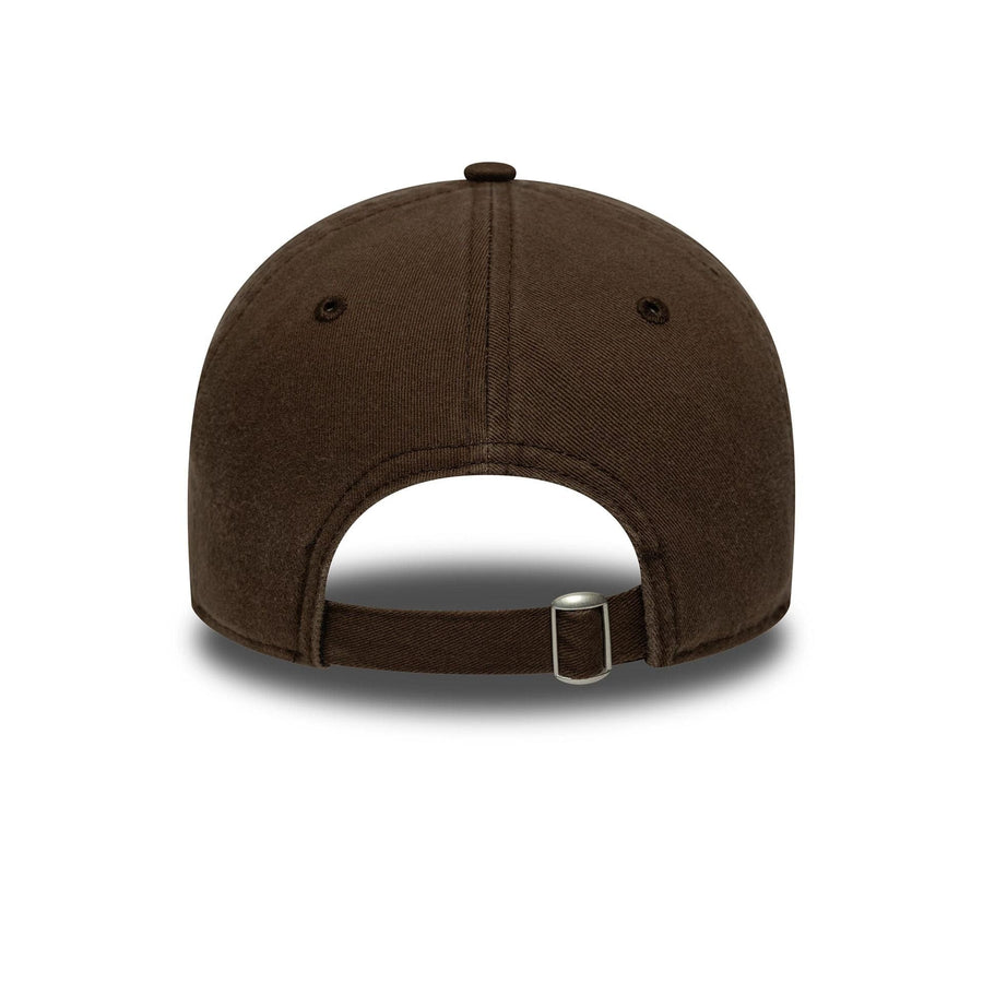 This is a New Era Dark Brown 9TWENTY Adjustable Cap 6