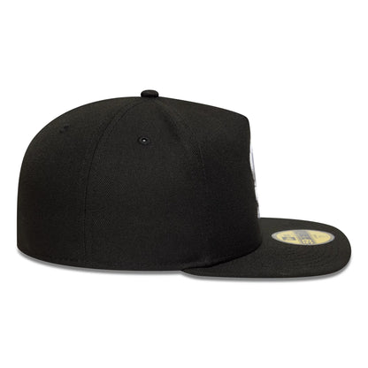 This is a Chicago White Sox MLB Black 59FIFTY A-Frame Fitted Cap 5