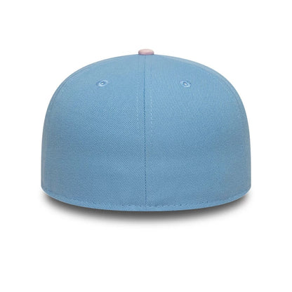 This is a New Era New York Pastel Blue 59FIFTY Fitted Cap 7