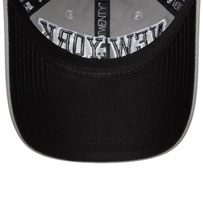 This is a New Era New York Grey 9TWENTY Adjustable Cap 2