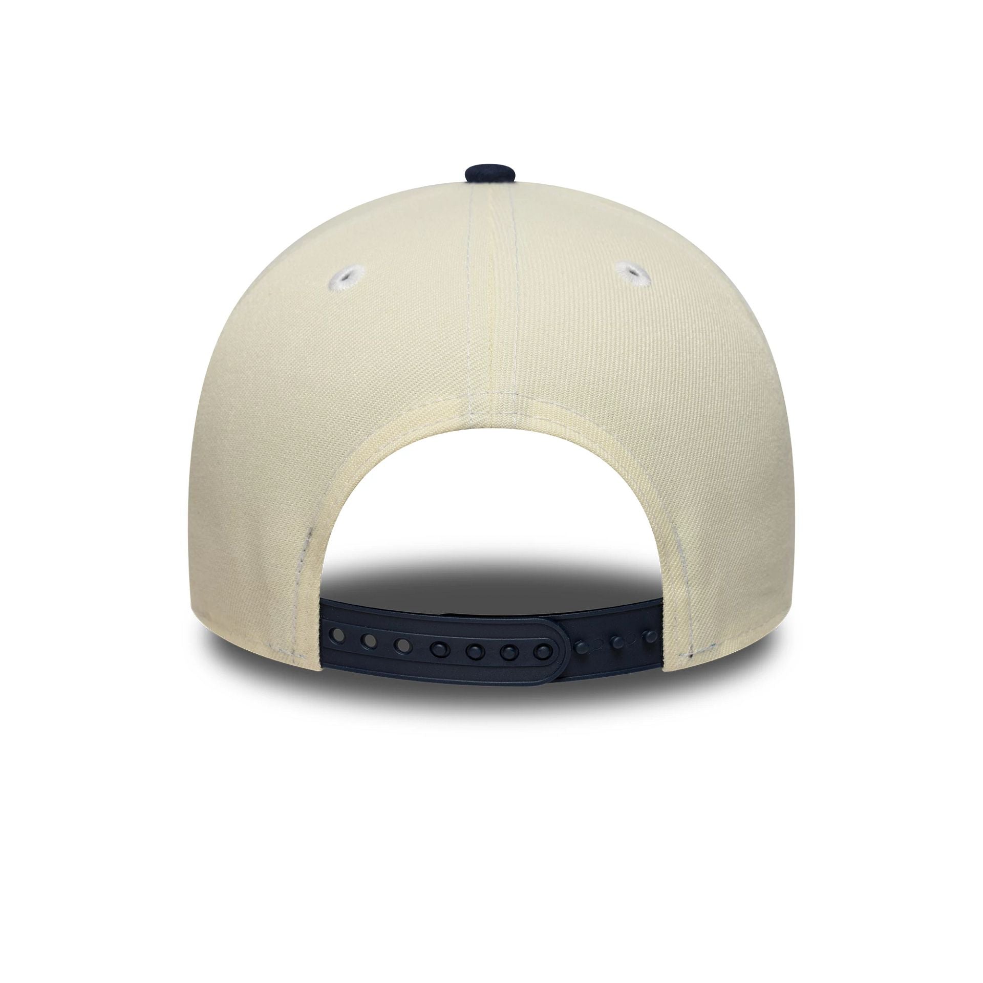 This is a Chicago White Sox MLB Chrome Blue Contrast Cream 9FORTY A-Frame Adjustable Cap 7