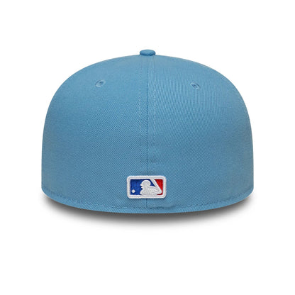 Pictured is this MLB Chicago White Sox 59FIFTY Fitted cap in pastel blue. 5