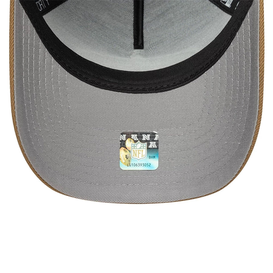 This is a New York Jets NFL Black 9FORTY A-Frame Adjustable Cap 2