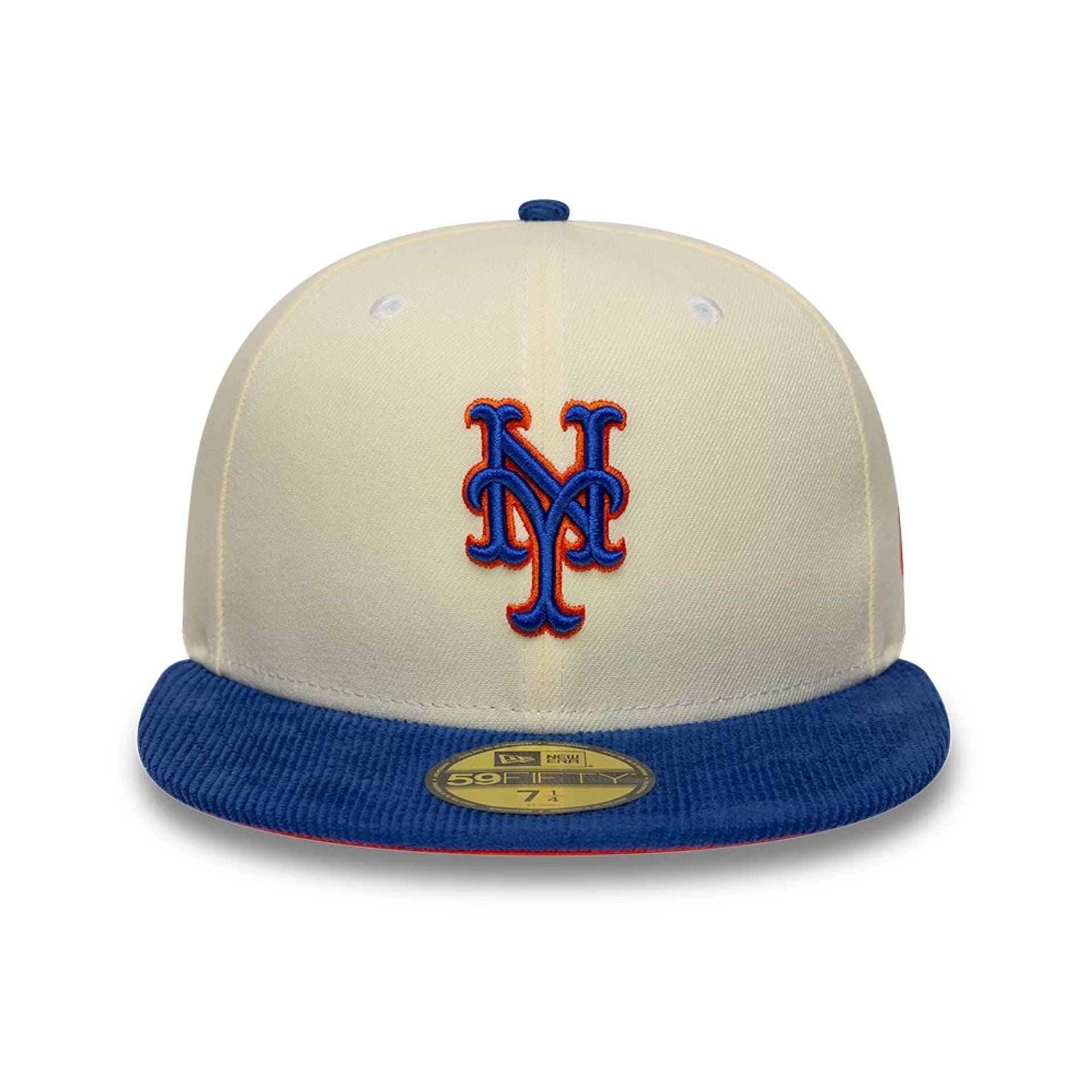 This is a New York Mets MLB Cream 59FIFTY Fitted Cap 3