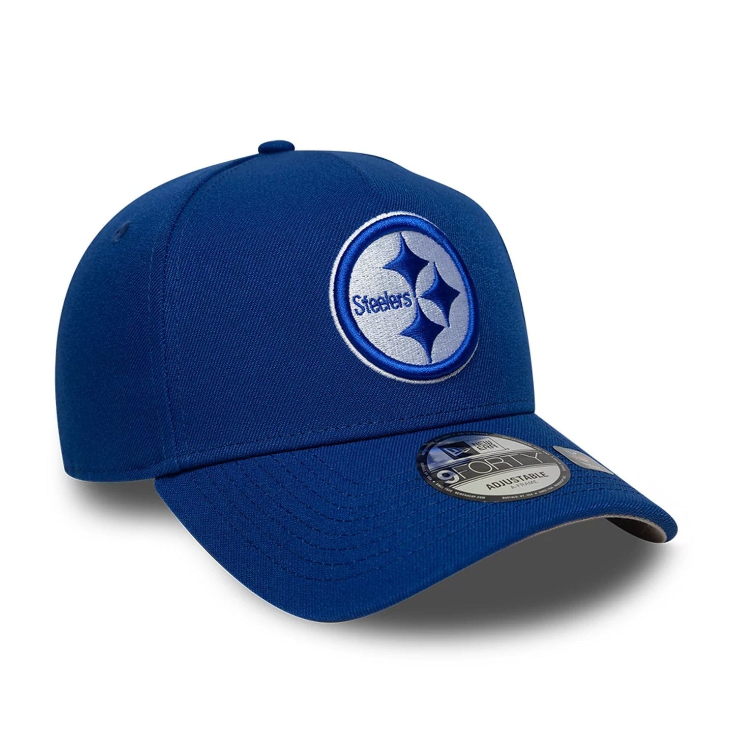 This is a Pittsburgh Steelers NFL Blue 9FORTY A-Frame Adjustable Cap 4