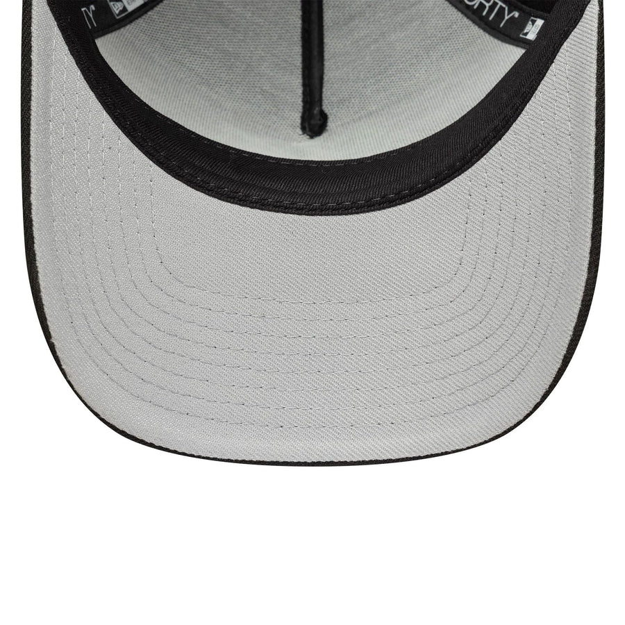 This is a New Era Spider Black 9FORTY A-Frame Adjustable Cap 2