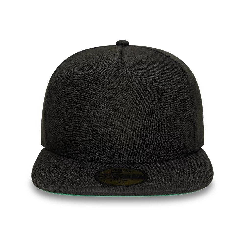 This is a  New Era Black 59FIFTY Fitted A-Frame Cap 3