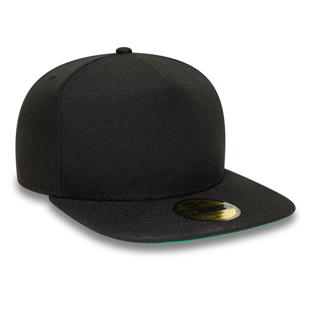 This is a  New Era Black 59FIFTY Fitted A-Frame Cap 4