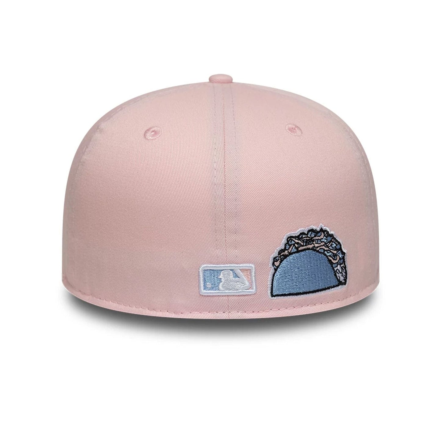 This is a LA Dodgers MLB Palm Taco Pink 59FIFTY Fitted Cap 5