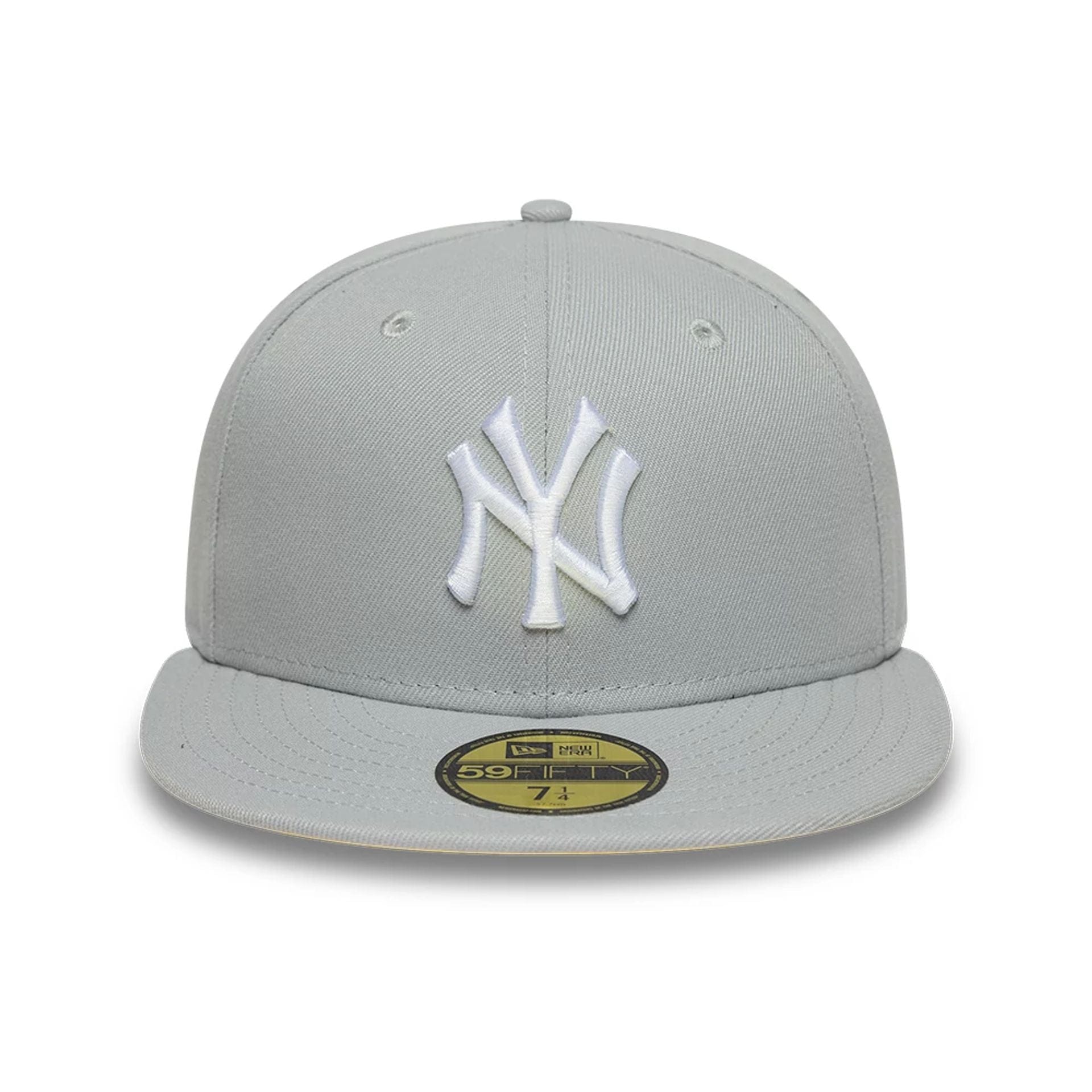 This is a New York Yankees MLB Grey & Yellow 59FIFTY Fitted Cap 3