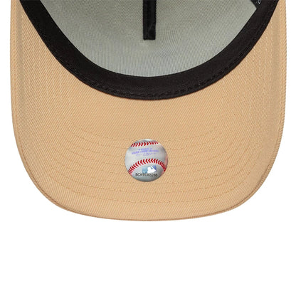 This is a LA Dodgers MLB Cream & Orange 9FORTY A-Frame Adjustable Cap 7