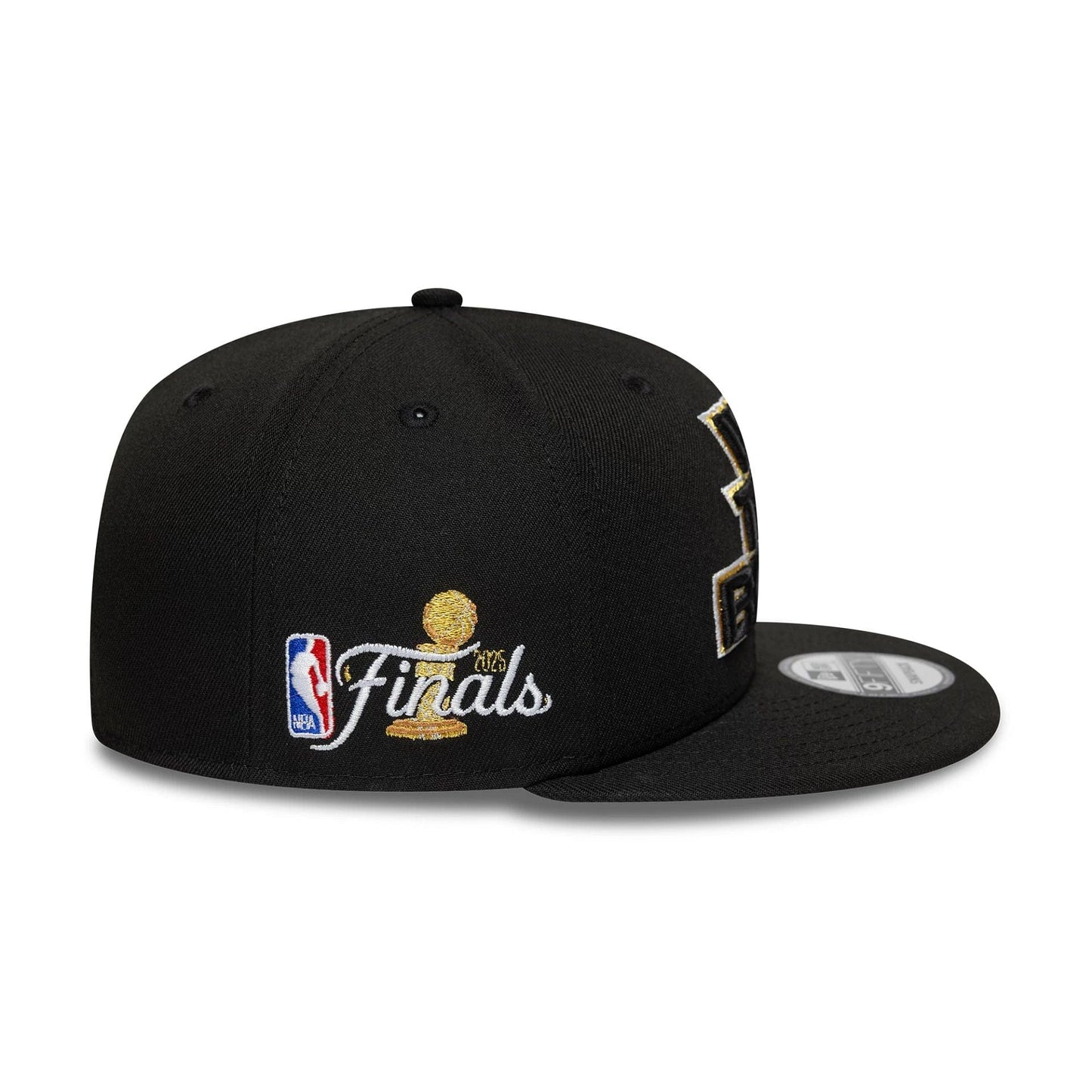 This is an NBA Finals x DJ Khaled "We The Best" Black 9FIFTY Snapback Adjustable Cap 5