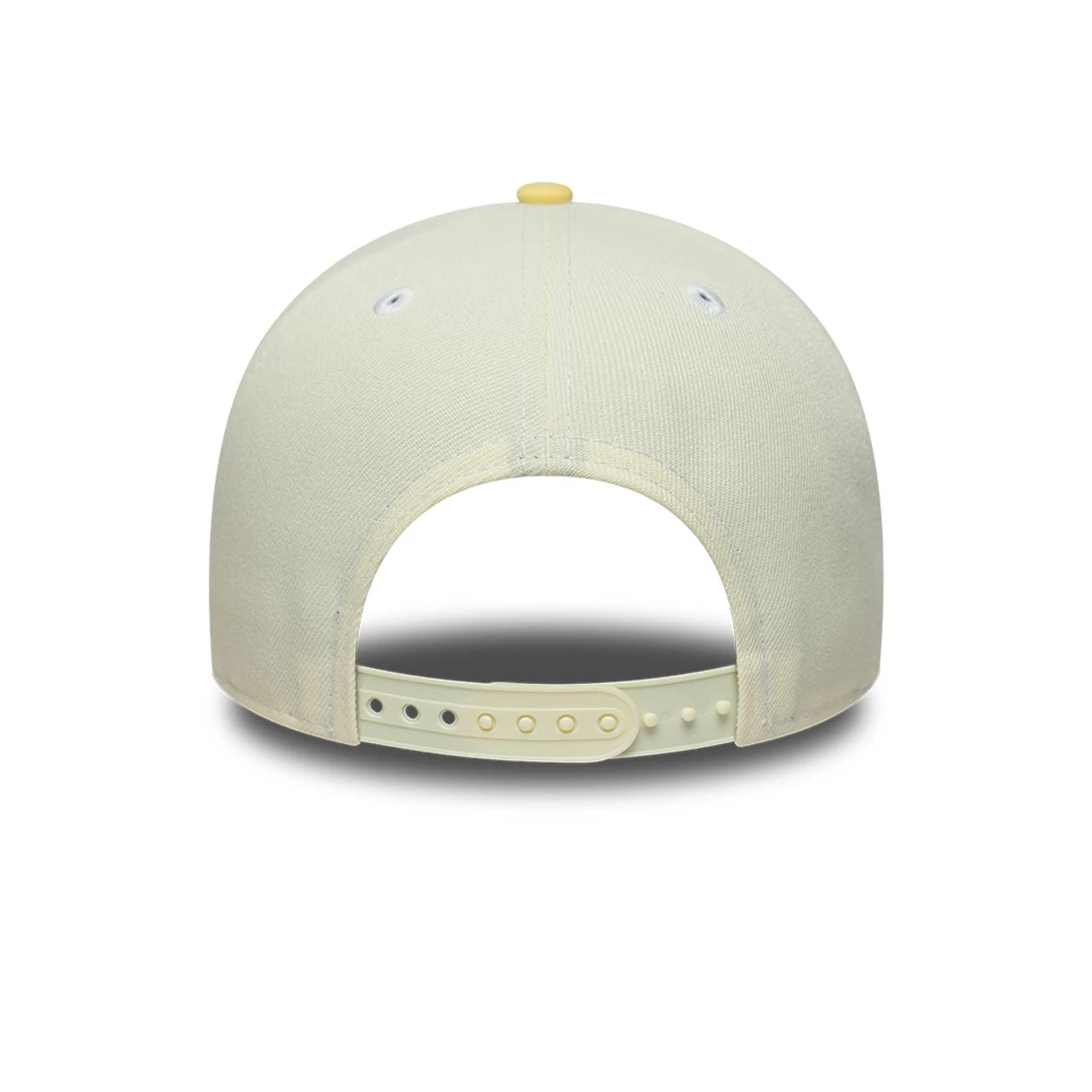 This is a LA Dodgers MLB Pastel Yellow 9FORTY A-Frame Adjustable Cap 6