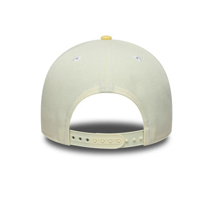 This is a LA Dodgers MLB Pastel Yellow 9FORTY A-Frame Adjustable Cap 6