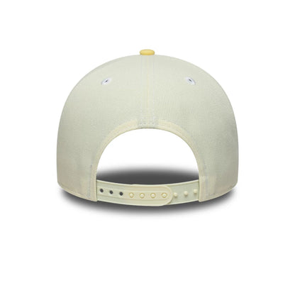 This is a LA Dodgers MLB Pastel Yellow 9FORTY A-Frame Adjustable Cap 6