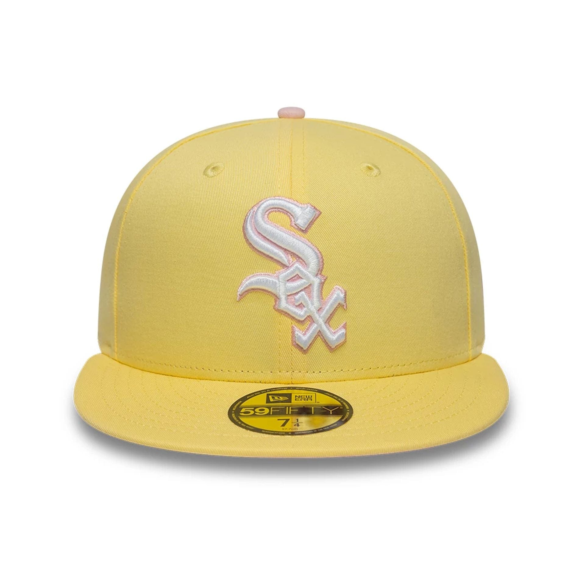 This is a Chicago White Sox MLB Yellow 59FIFTY Fitted Cap 3