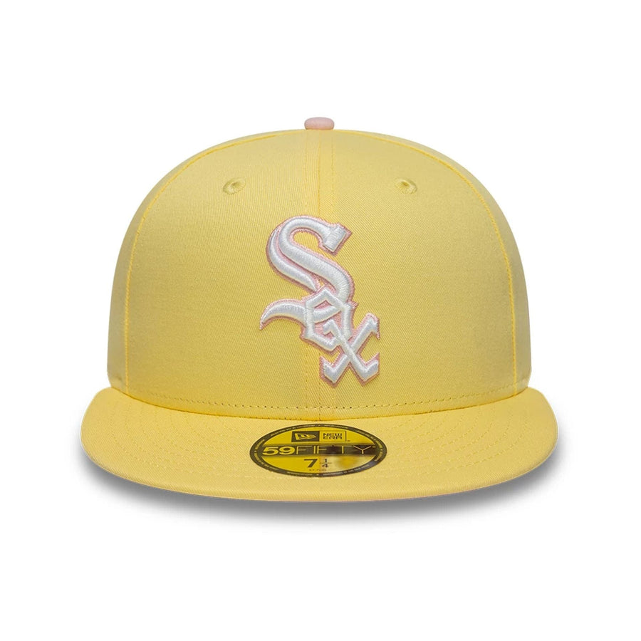 This is a Chicago White Sox MLB Yellow 59FIFTY Fitted Cap 3