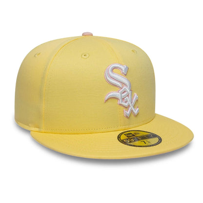 This is a Chicago White Sox MLB Yellow 59FIFTY Fitted Cap 4