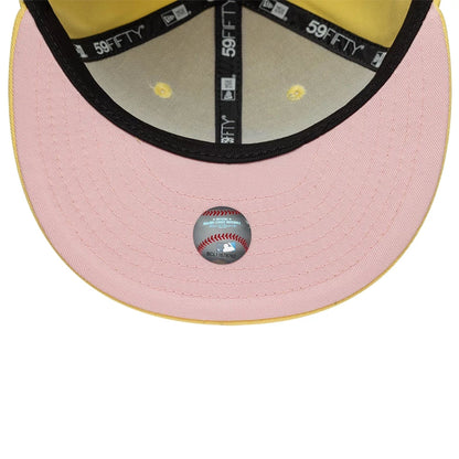 This is a Chicago White Sox MLB Yellow 59FIFTY Fitted Cap 2