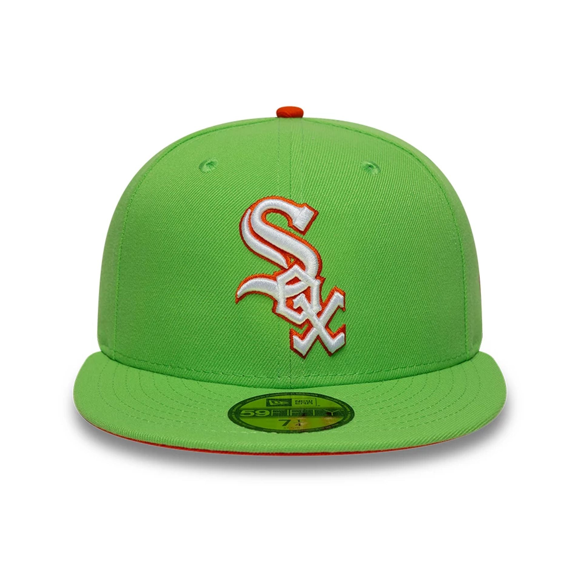 This is a Chicago White Sox MLB Bright Green 59FIFTY Fitted Cap 3
