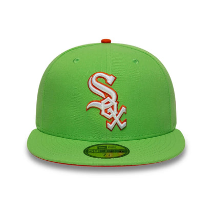 This is a Chicago White Sox MLB Bright Green 59FIFTY Fitted Cap 3