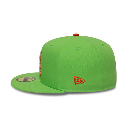 This is a Chicago White Sox MLB Bright Green 59FIFTY Fitted Cap 6
