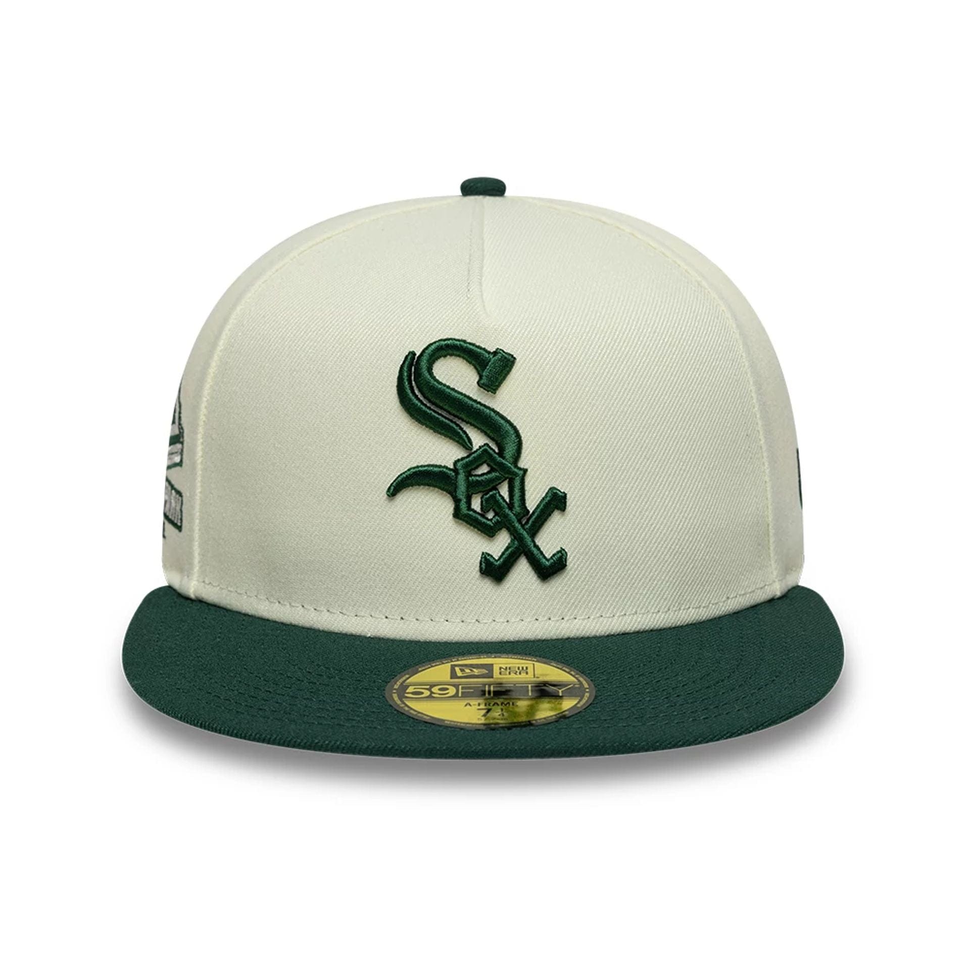 This is a Chicago White Sox MLB Cream 59FIFTY A-Frame Fitted Cap 3
