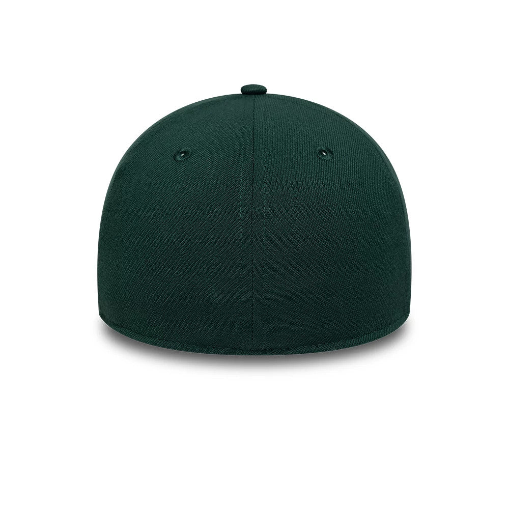 This is a New York Yankees MLB Dark Green 39THIRTY Stretch Fit Cap 6