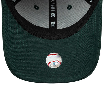 This is a New York Yankees MLB Dark Green 39THIRTY Stretch Fit Cap 7
