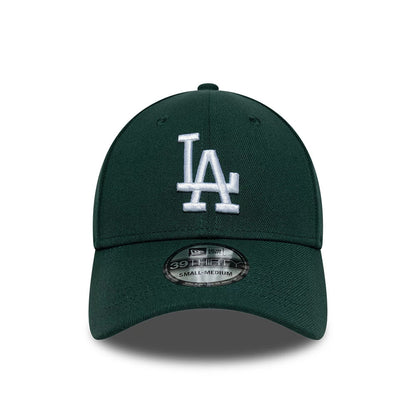 This is a LA Dodgers MLB Dark Green 39THIRTY Stretch Fit Cap 2
