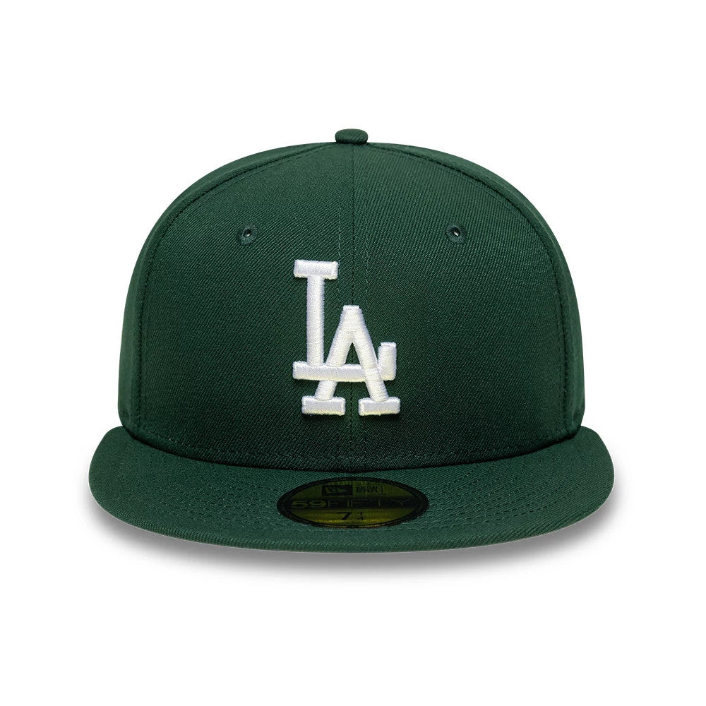 Pictured is this MLB LA Dodgers 59FIFTY Fitted cap in dark green. 3