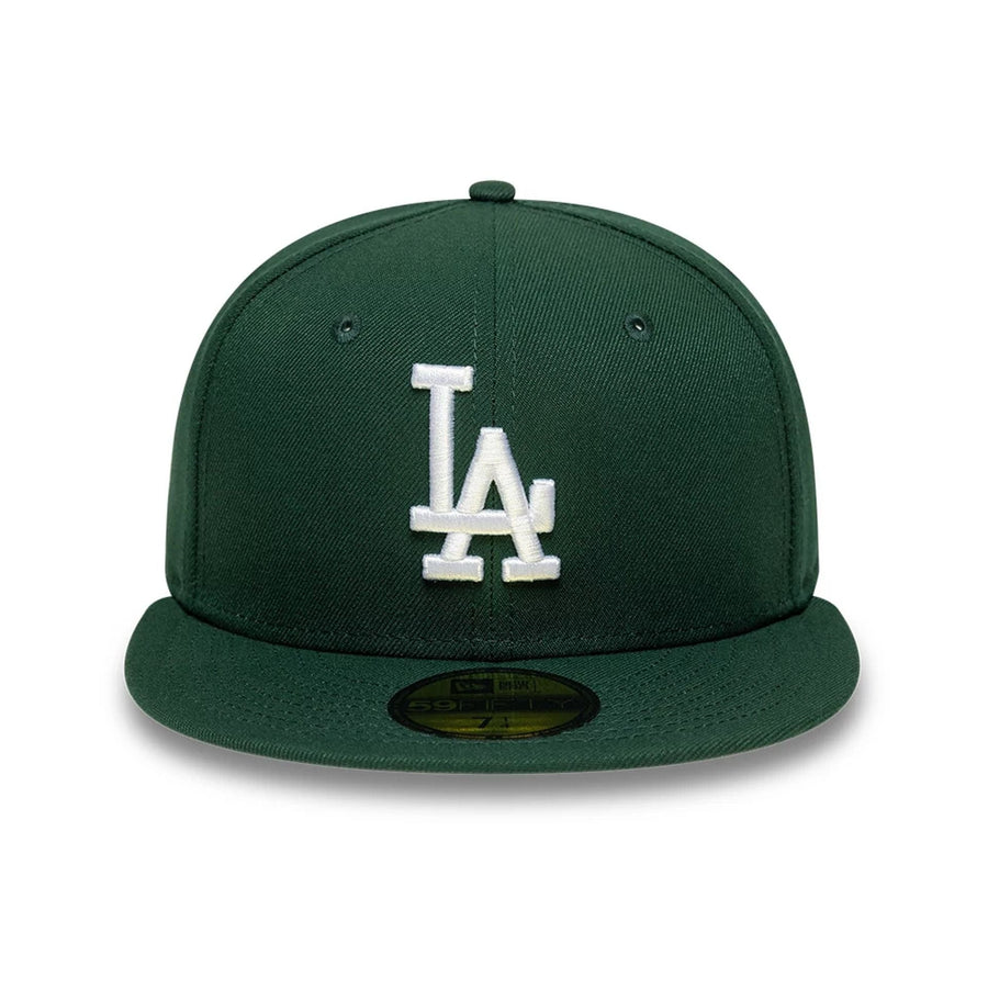 Pictured is this MLB LA Dodgers 59FIFTY Fitted cap in dark green. 3