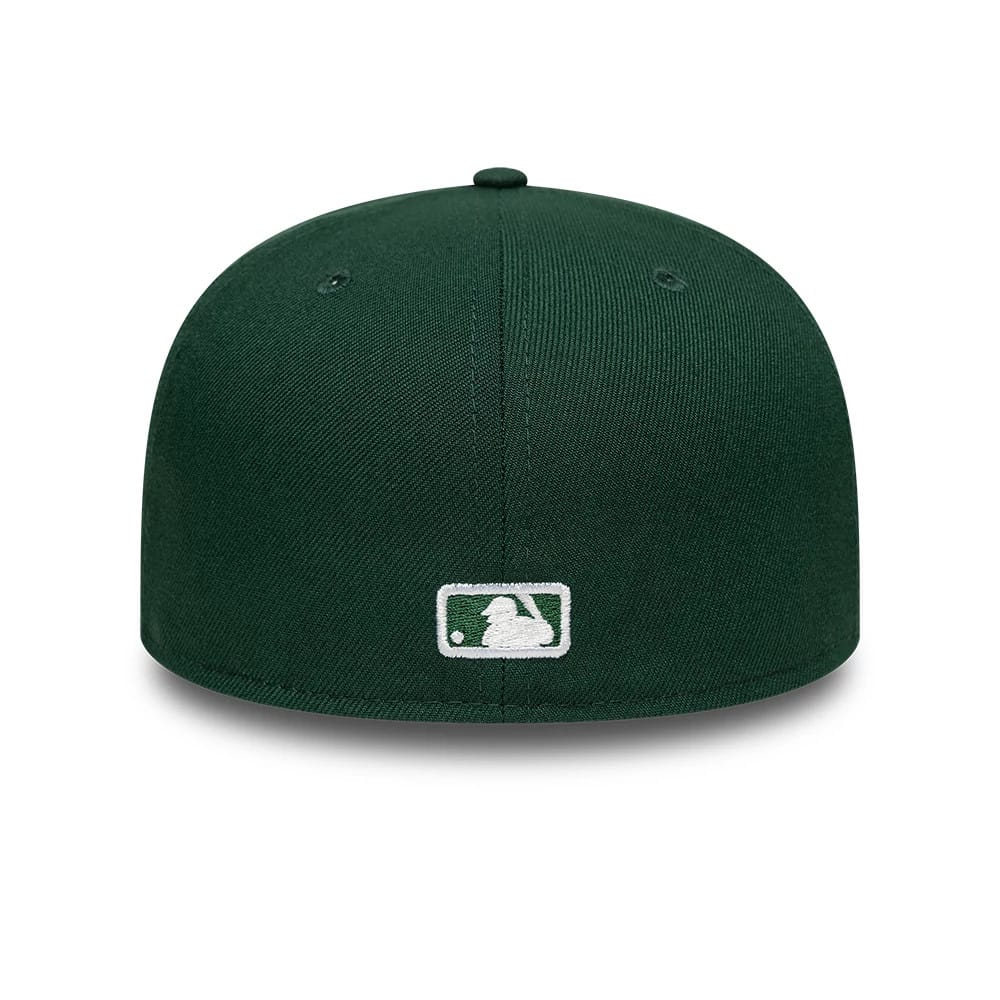 Pictured is this MLB LA Dodgers 59FIFTY Fitted cap in dark green. 5