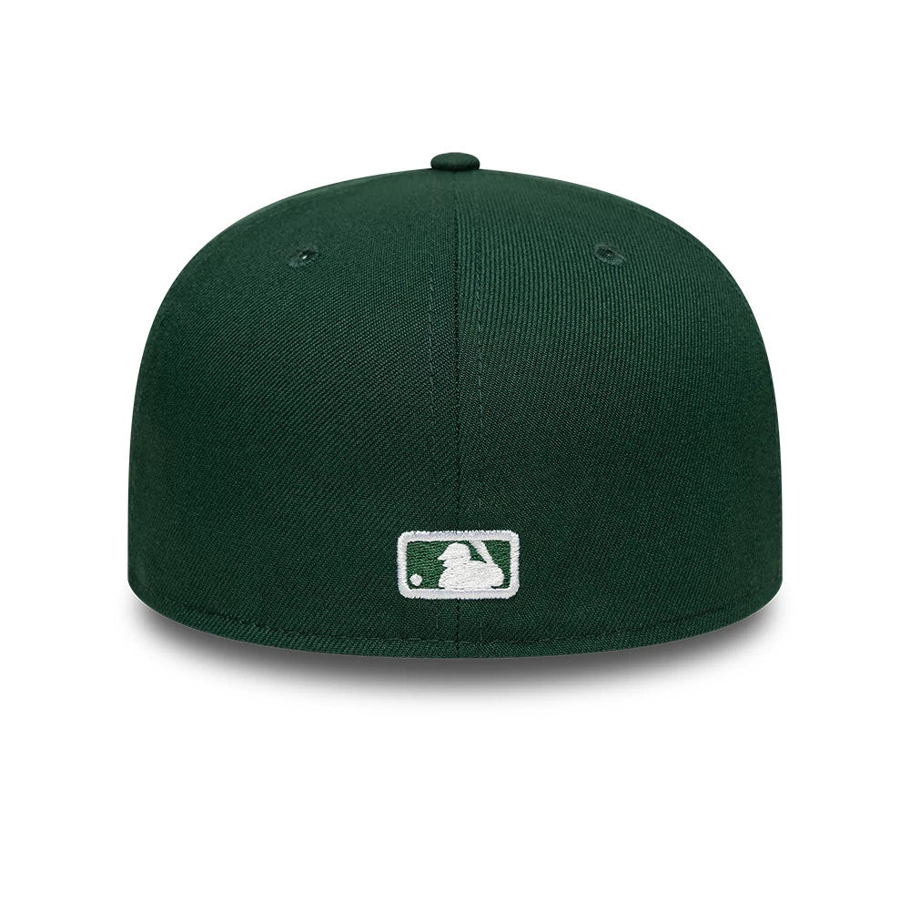 Pictured is this MLB LA Dodgers 59FIFTY Fitted cap in dark green. 5