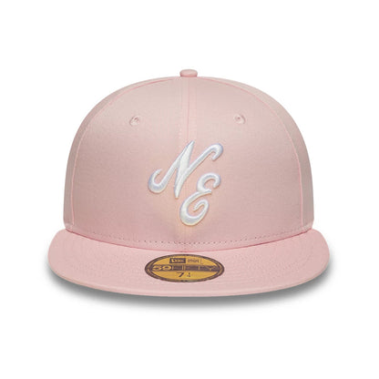 This is a New Era Heritage Connect Pastel Pink 59FIFTY Fitted Cap 3