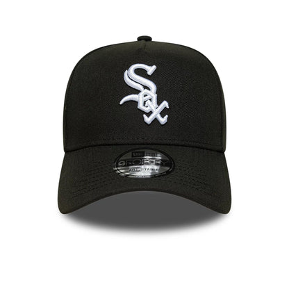 This is a Chicago White Sox MLB Black 9FORTY A-Frame Adjustable Cap 2
