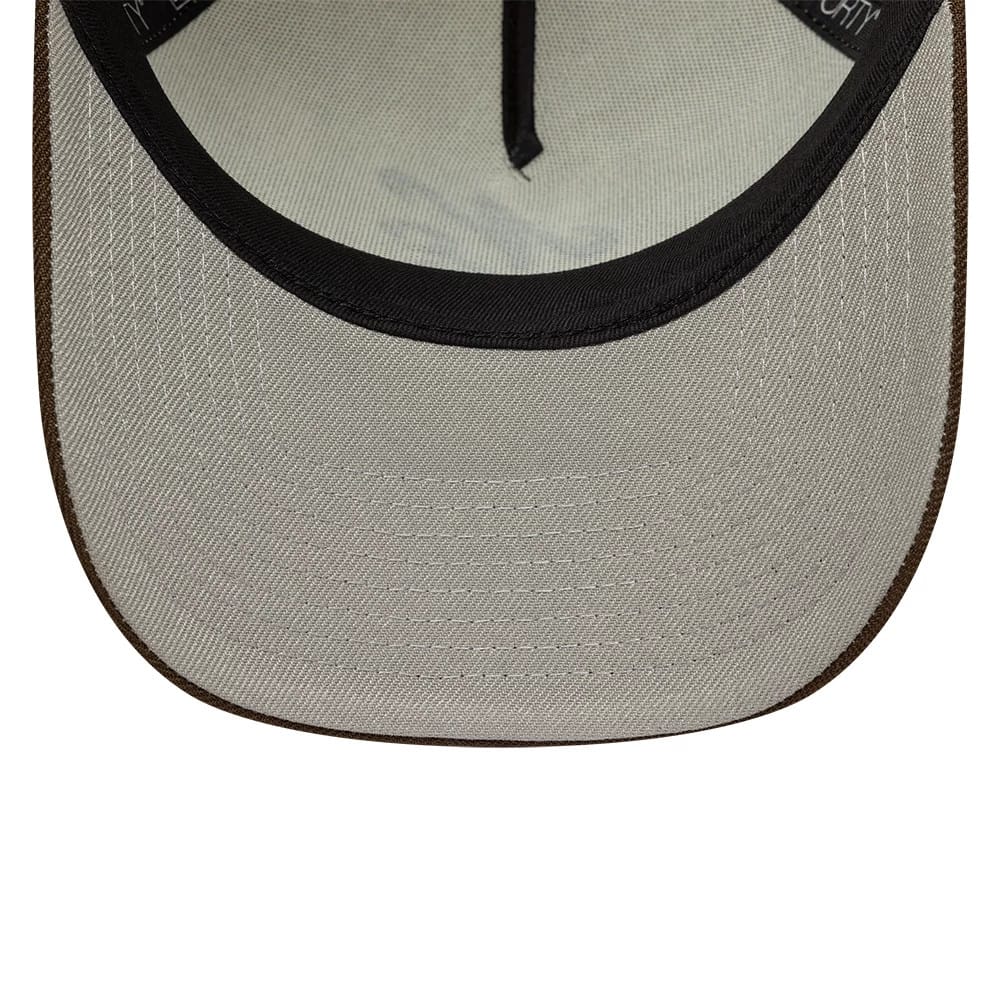 This is a New Era Cream 9FORTY A-Frame Adjustable Cap 2