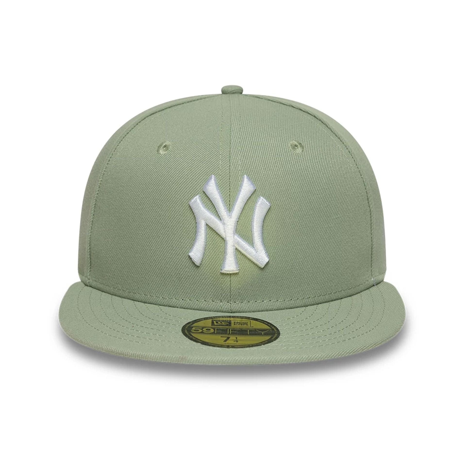 This is a New York Yankees MLB Pastel Green 59FIFTY Fitted Cap 2