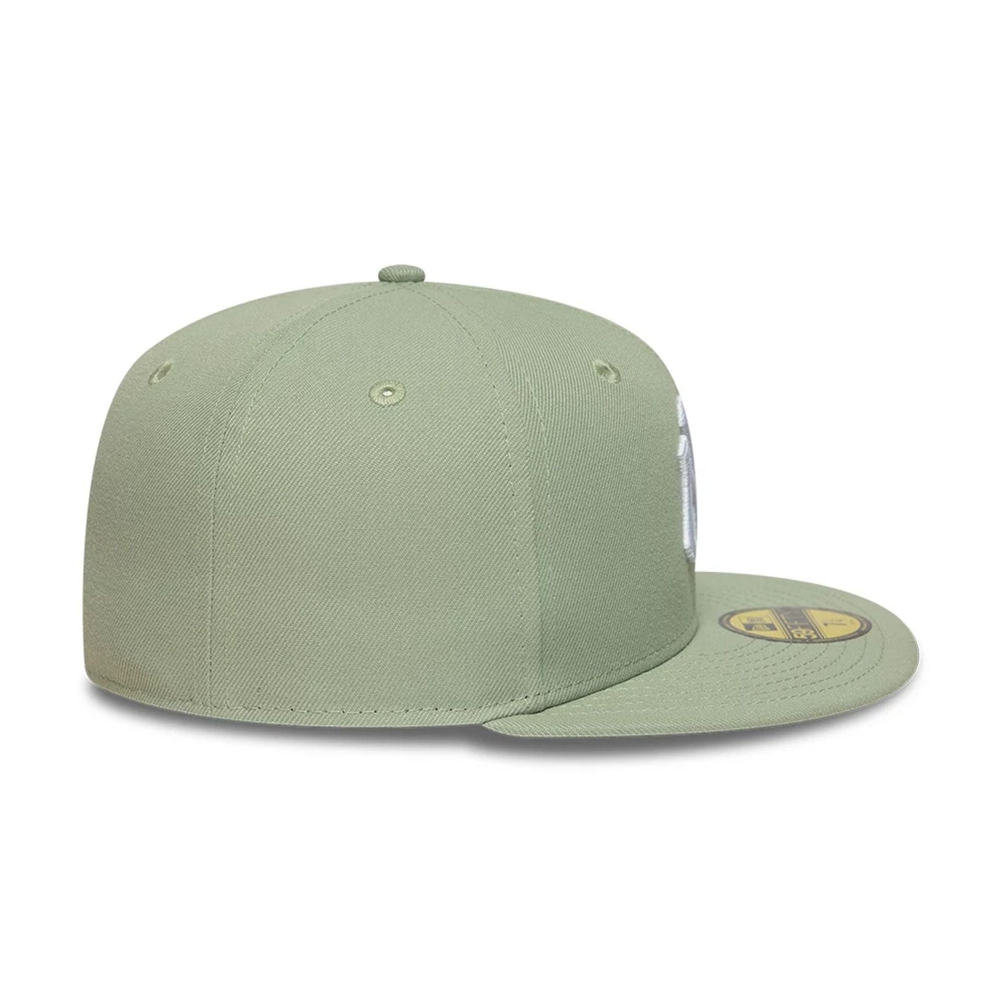 This is a New York Yankees MLB Pastel Green 59FIFTY Fitted Cap 5