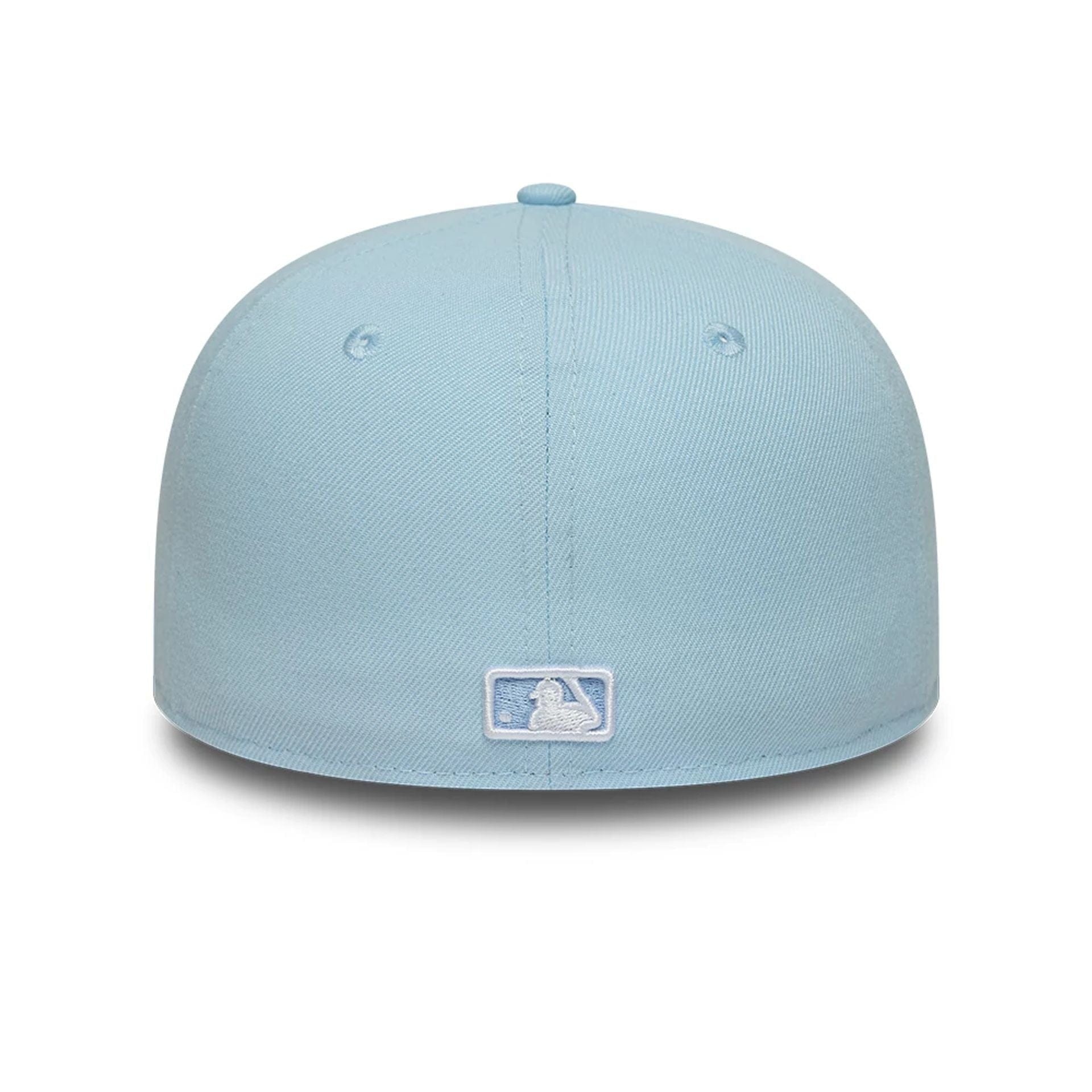 This is a LA Dodgers MLB Pastel Blue 59FIFTY Fitted Cap 6