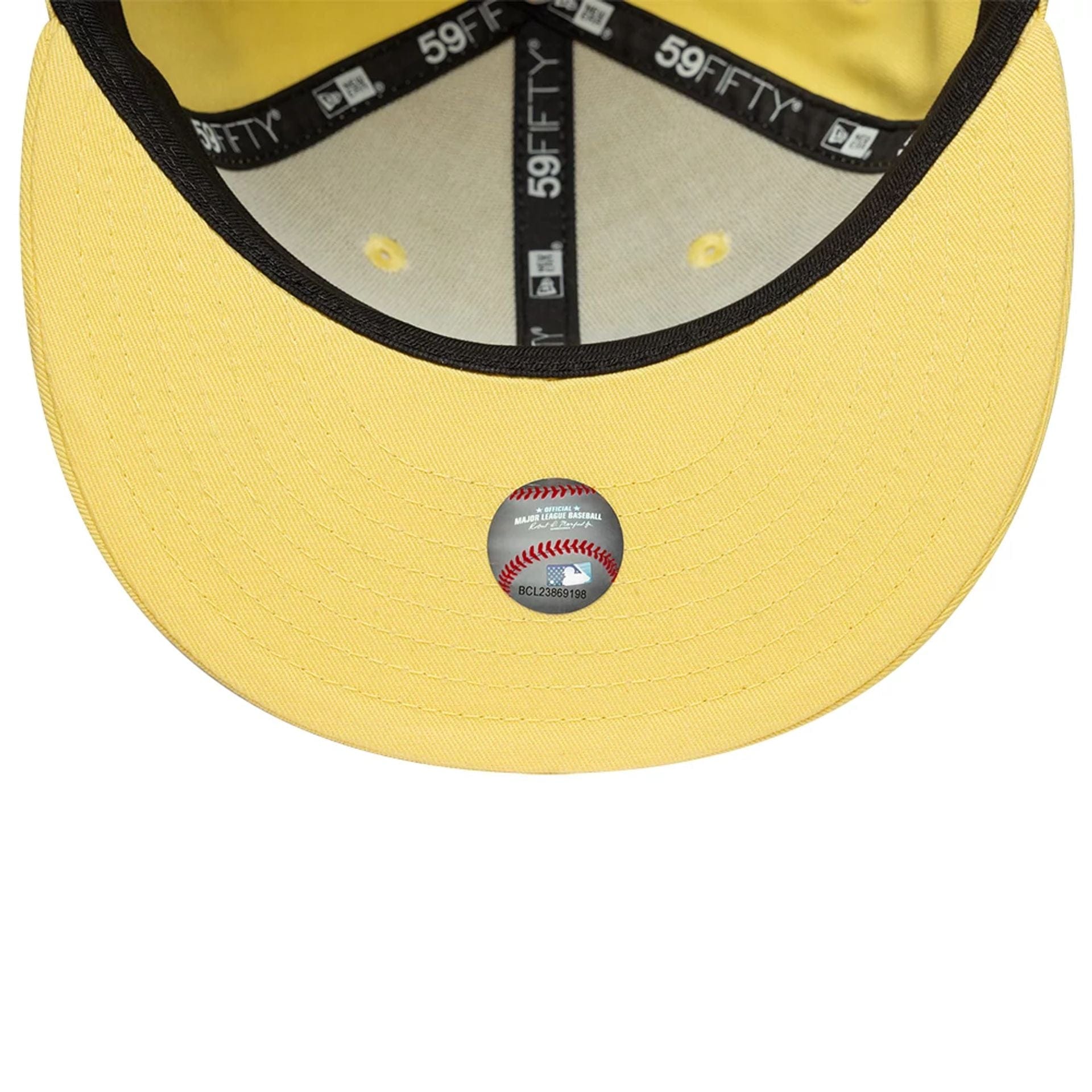 This is a Chicago White Sox MLB Yellow 59FIFTY Fitted Cap 7