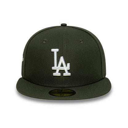 This is a LA Dodgers MLB Dark Green 59FIFTY Fitted Cap 3