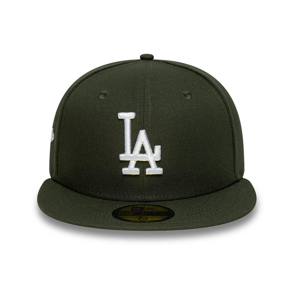 This is an LA Dodgers MLB World Series Dark Green 59FIFTY Fitted Cap 3
