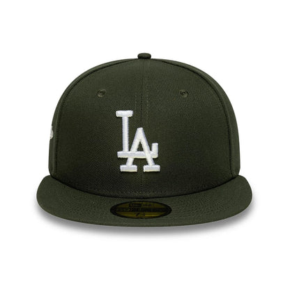 This is an LA Dodgers MLB World Series Dark Green 59FIFTY Fitted Cap 3
