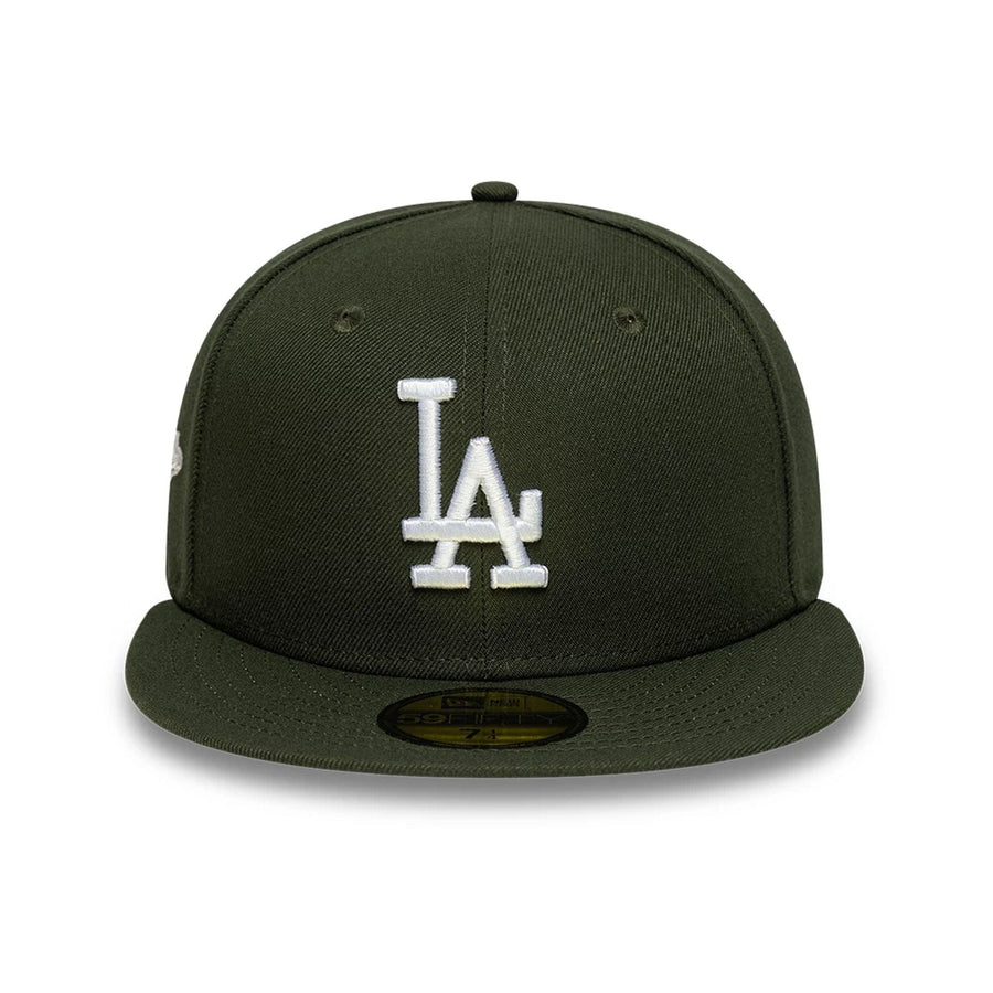 This is a LA Dodgers MLB Dark Green 59FIFTY Fitted Cap 3