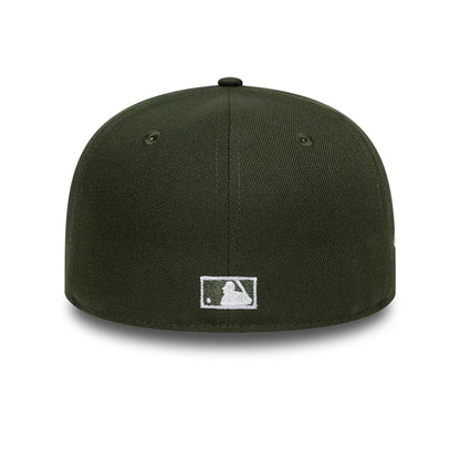 This is a LA Dodgers MLB Dark Green 59FIFTY Fitted Cap 7